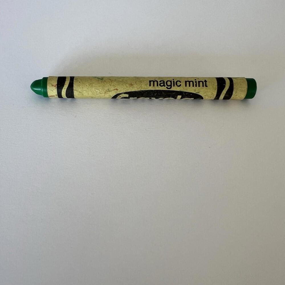 VTG Retired‎ Crayola Magic Mint Crayon Binney Smith Rare Discontinued